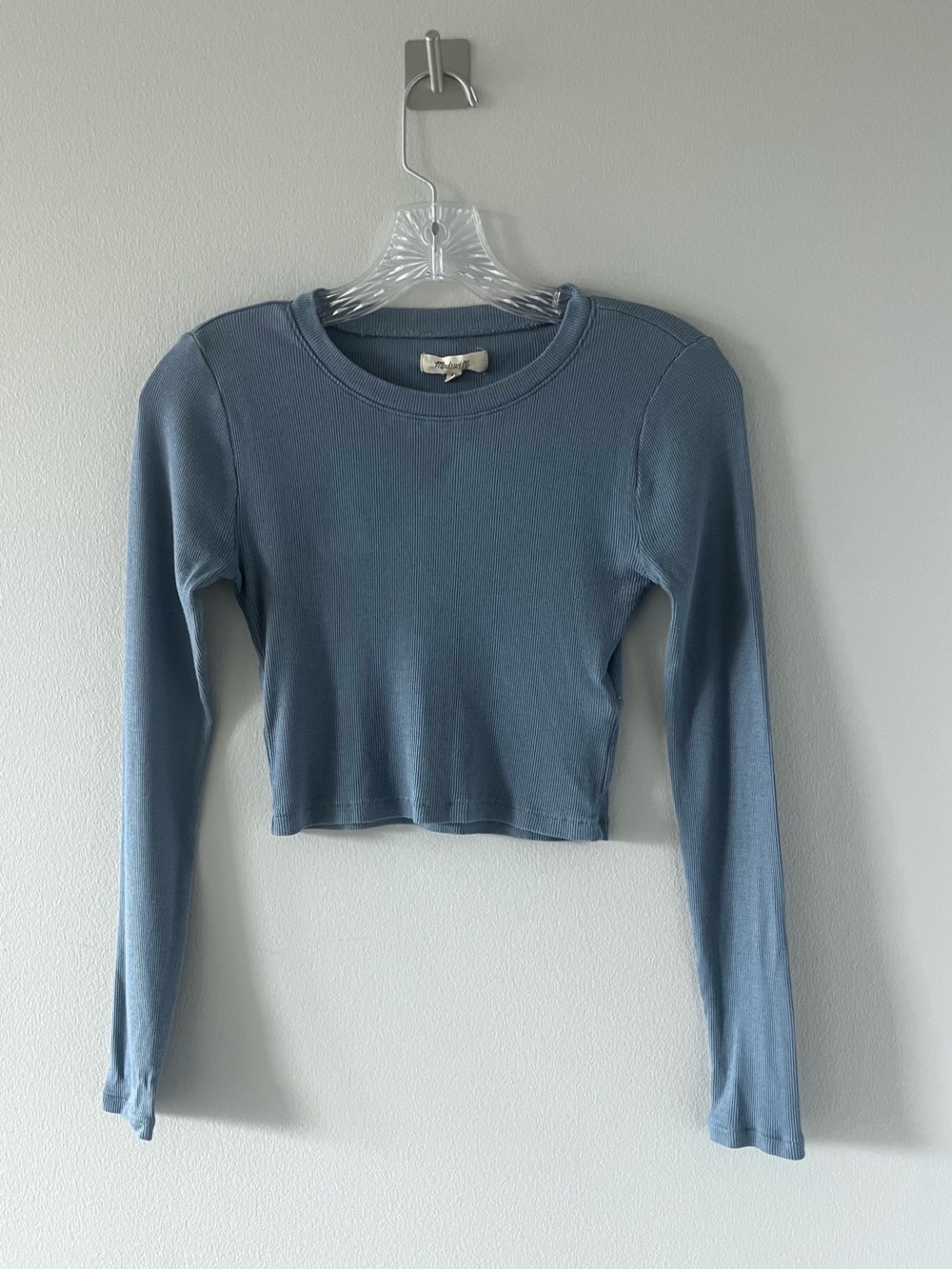 Madewell Cropped Long Sleeve Tee